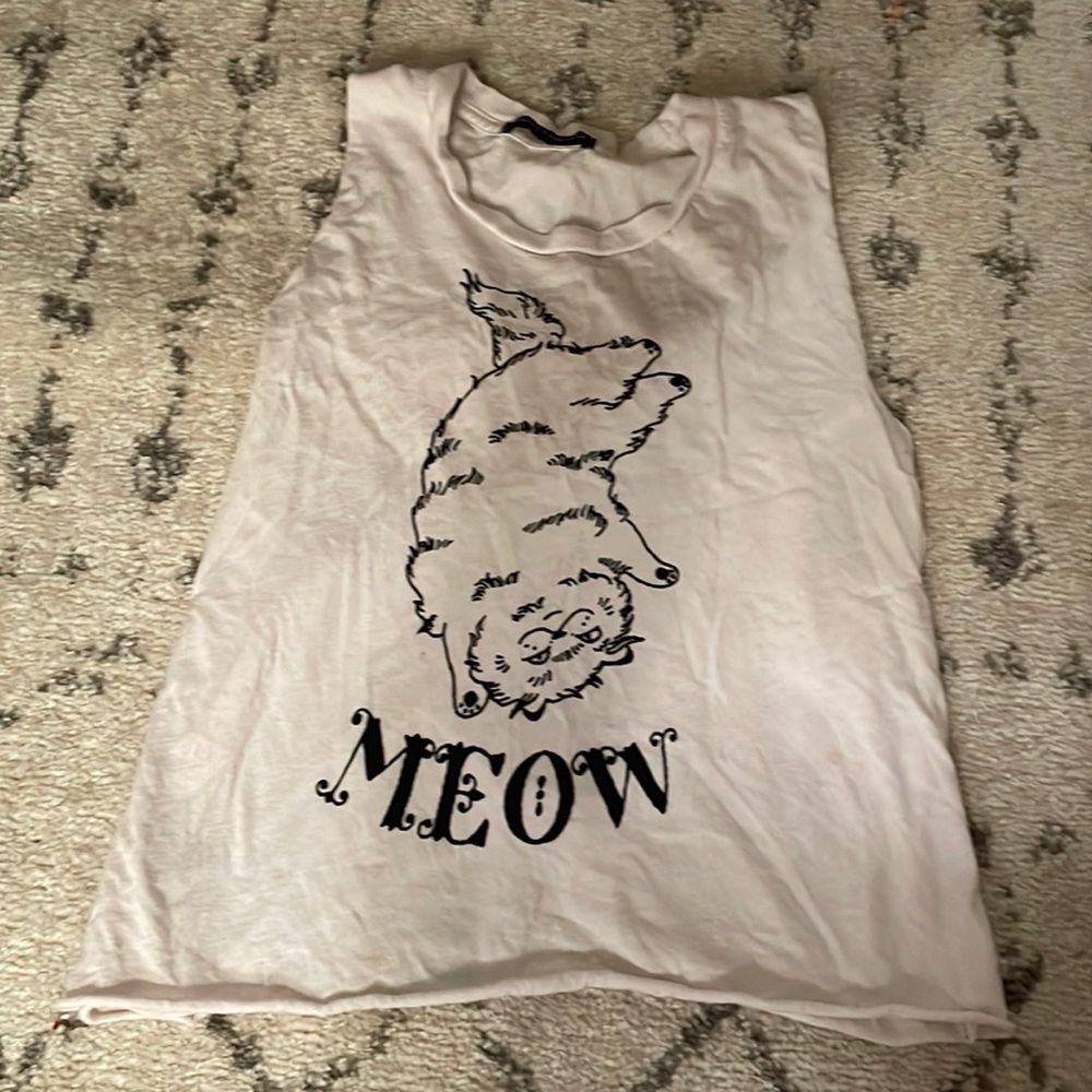 Almost brand new Brandy Melville cat tank